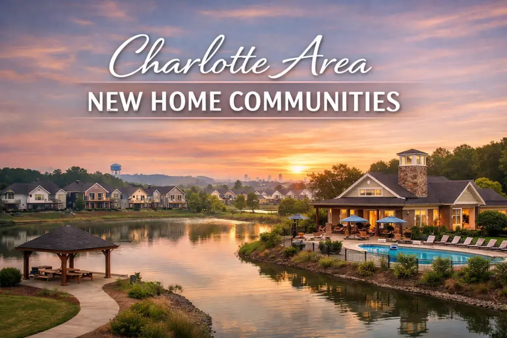Explore Charlotte’s New Home Communities. community hub